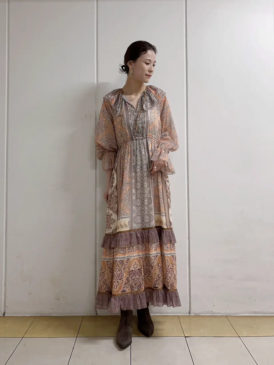 GRACE CONTINENTAL 亀田 未希 コーディネート画像