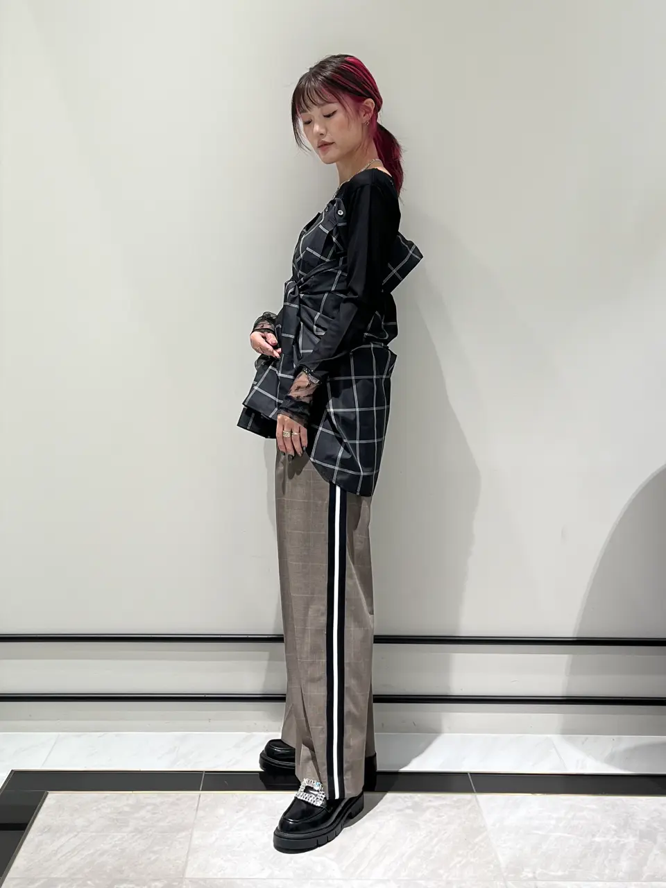 GRACE CONTINENTAL A.Kameyama コーディネート画像