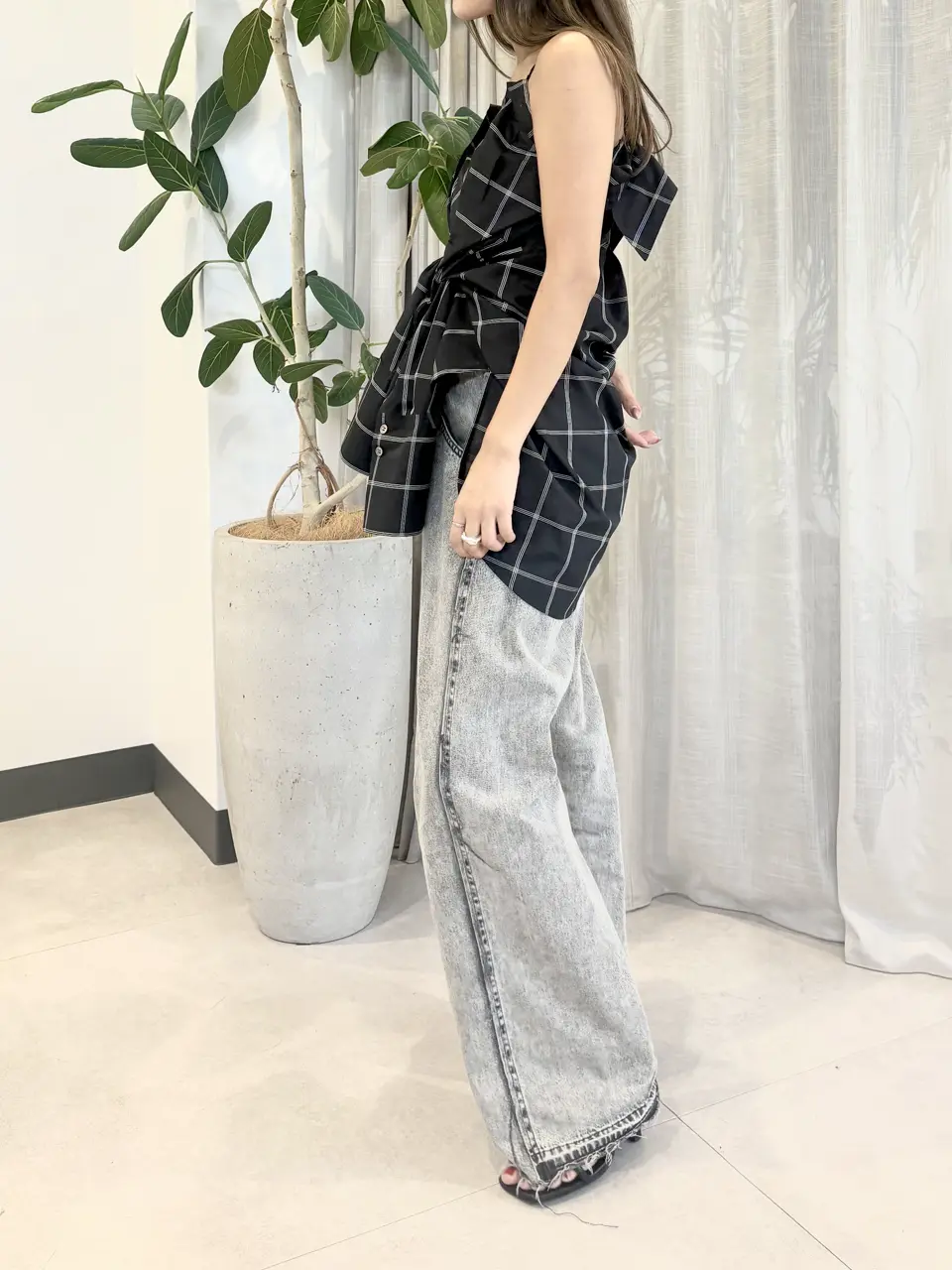 GRACE CONTINENTAL yukimi yonee コーディネート画像