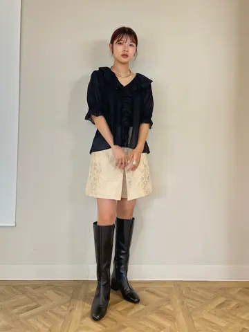 GRACE CONTINENTAL NORIA コーディネート画像