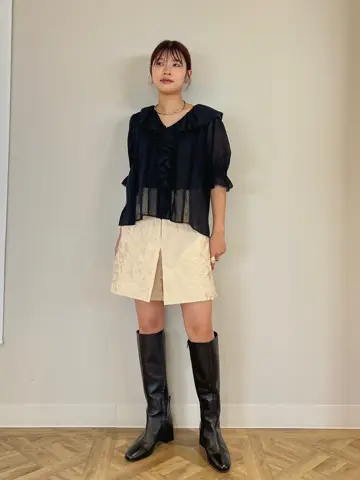 GRACE CONTINENTAL NORIA コーディネート画像