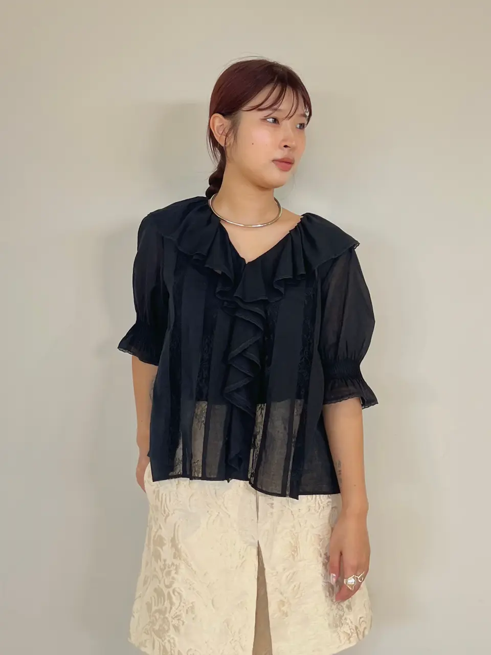 GRACE CONTINENTAL NORIA コーディネート画像