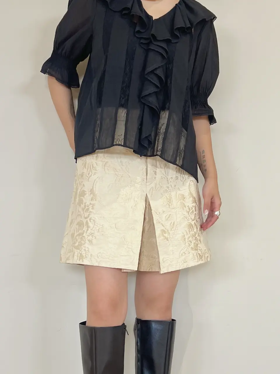 GRACE CONTINENTAL NORIA コーディネート画像