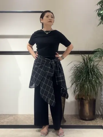 GRACE CONTINENTAL N.YURI コーディネート画像