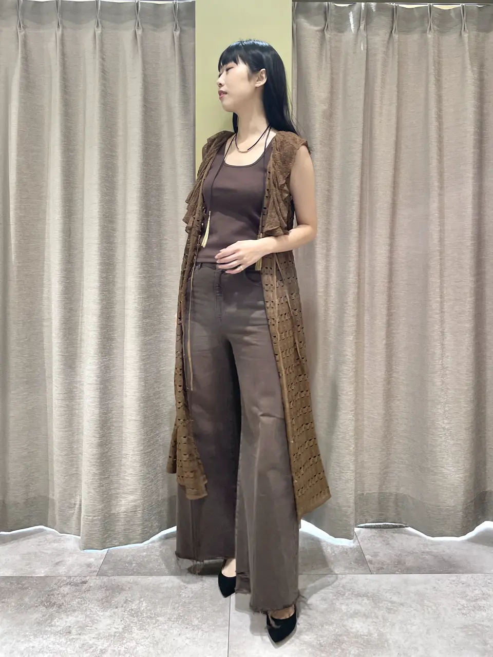 GRACE CONTINENTAL 端場　わかな コーディネート画像