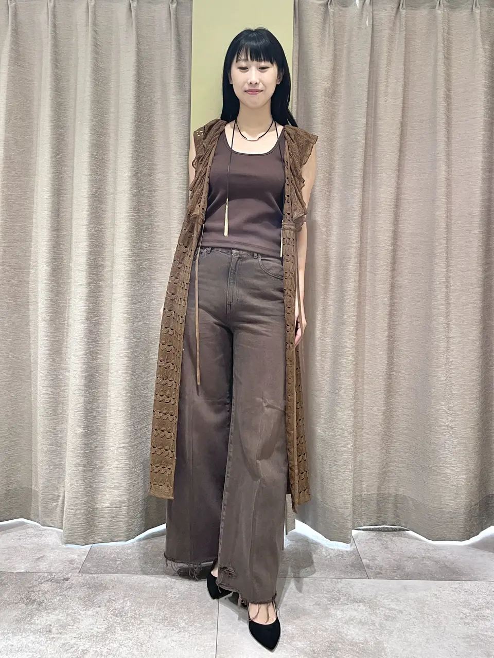 GRACE CONTINENTAL 端場　わかな コーディネート画像