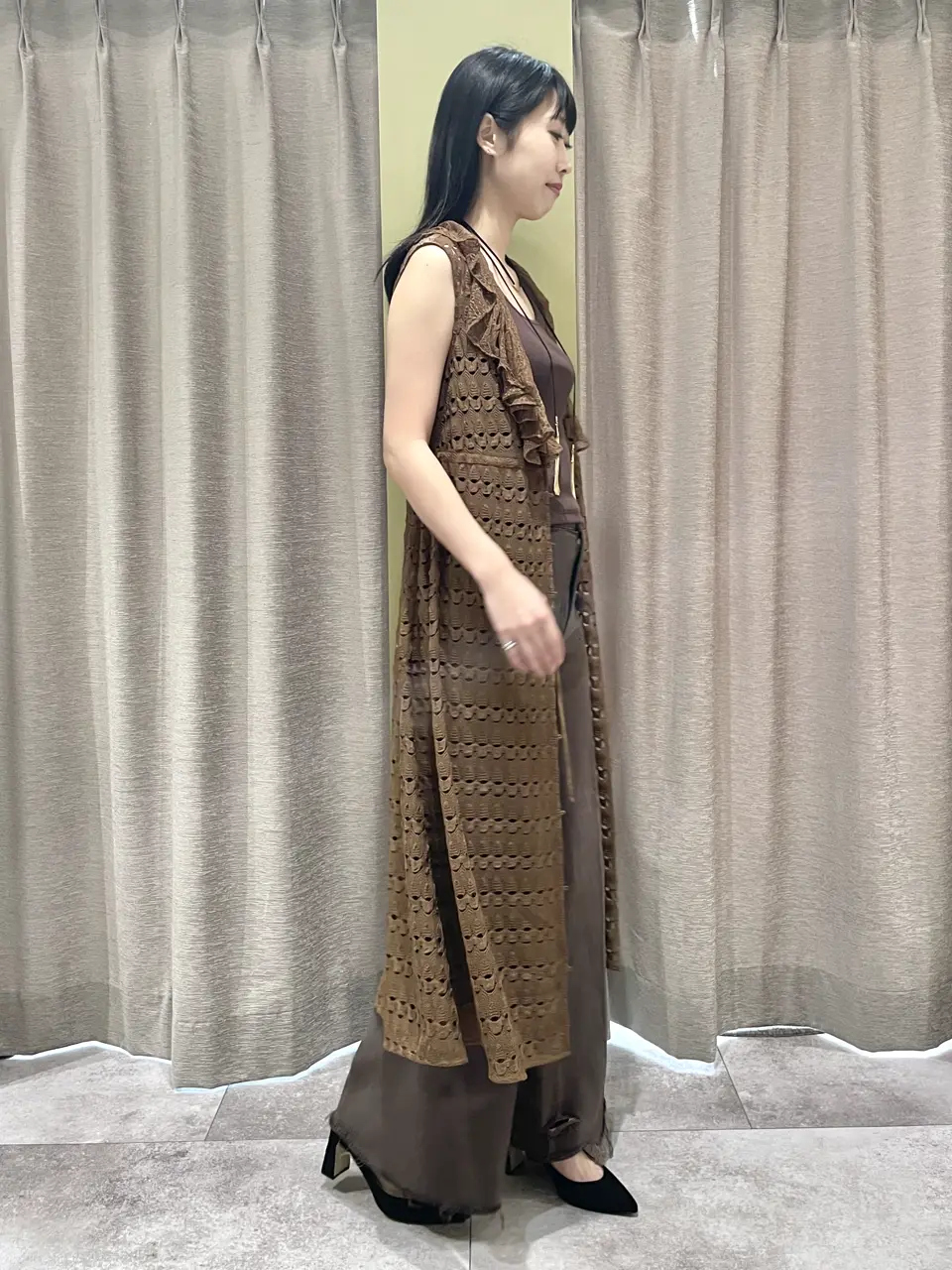 GRACE CONTINENTAL 端場　わかな コーディネート画像