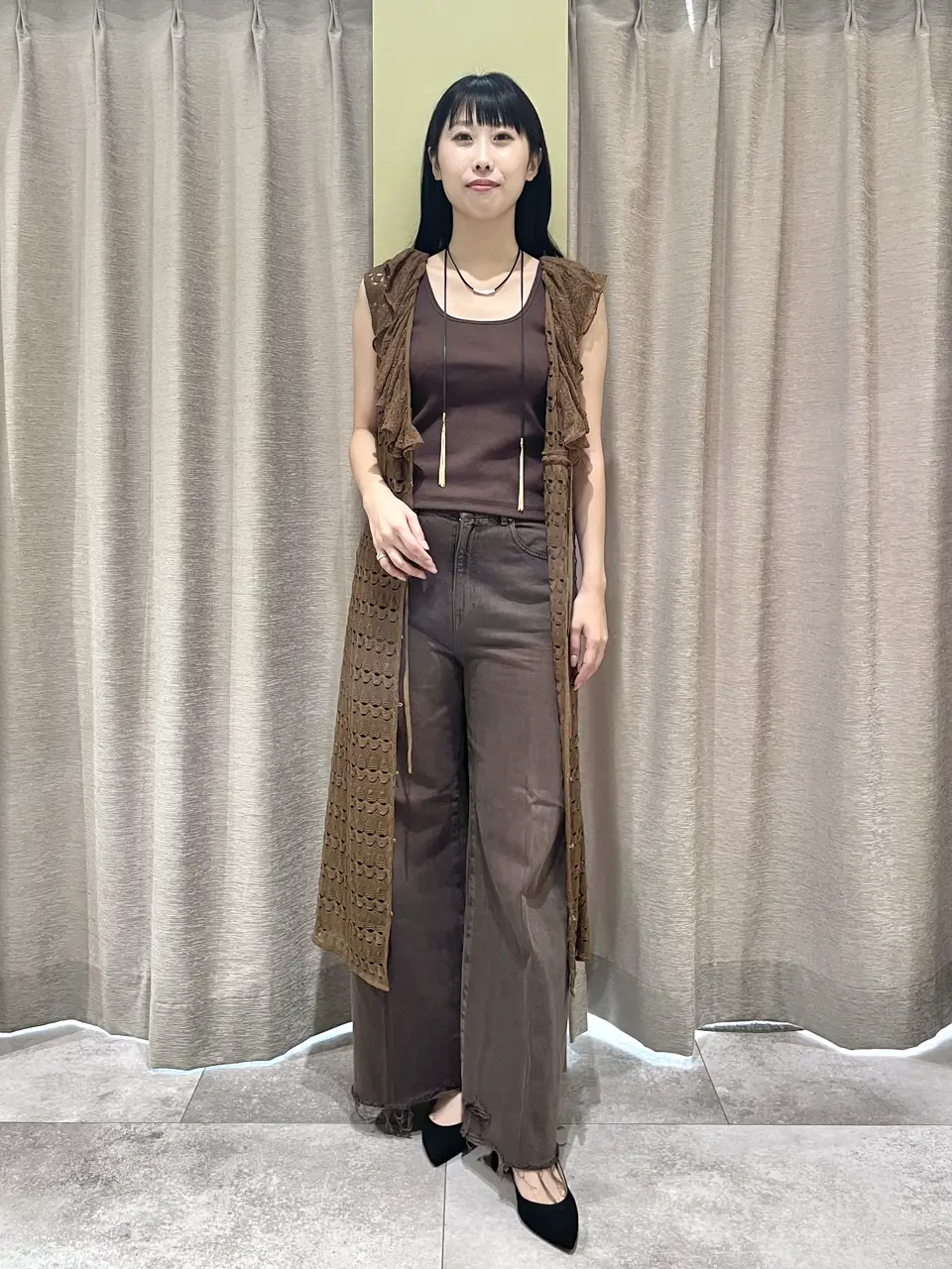 GRACE CONTINENTAL 端場　わかな コーディネート画像