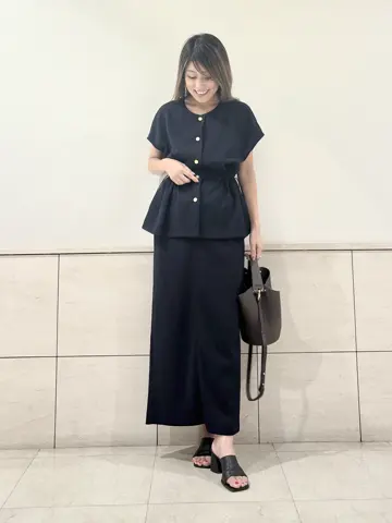 GRACE CONTINENTAL yukimi yonee コーディネート画像