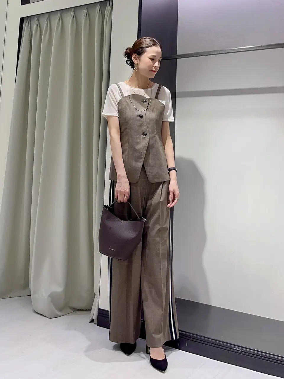 GRACE CONTINENTAL 亀田 未希 コーディネート画像