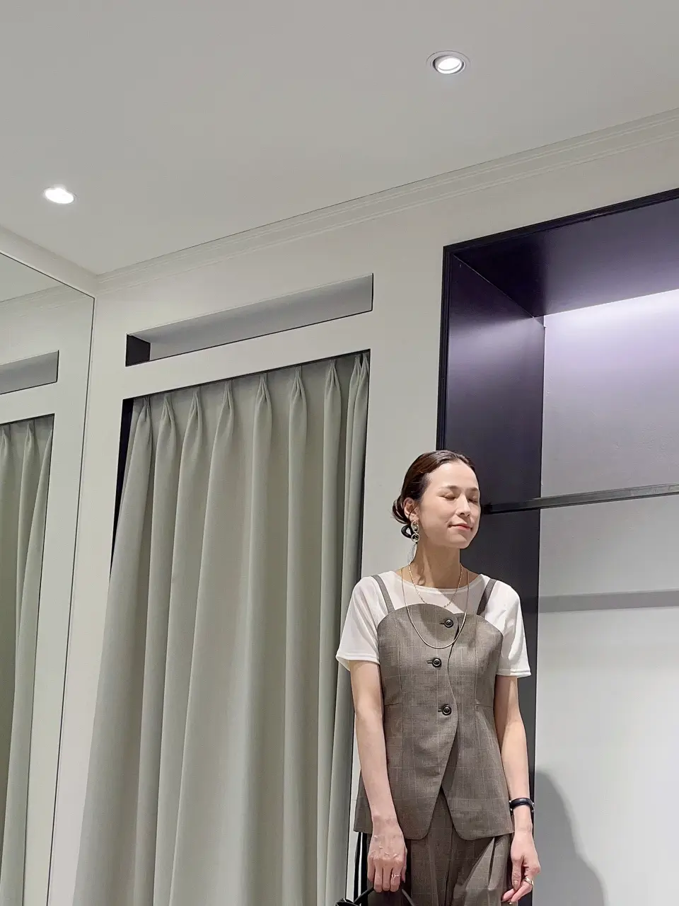 GRACE CONTINENTAL 亀田 未希 コーディネート画像