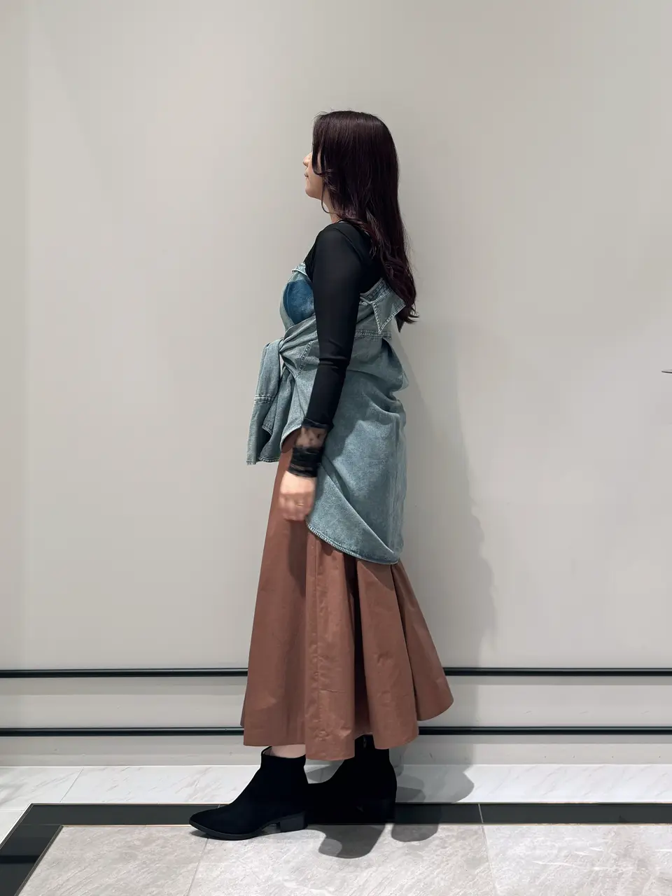 GRACE CONTINENTAL MOMOKO コーディネート画像