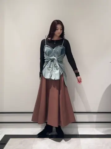 GRACE CONTINENTAL MOMOKO コーディネート画像