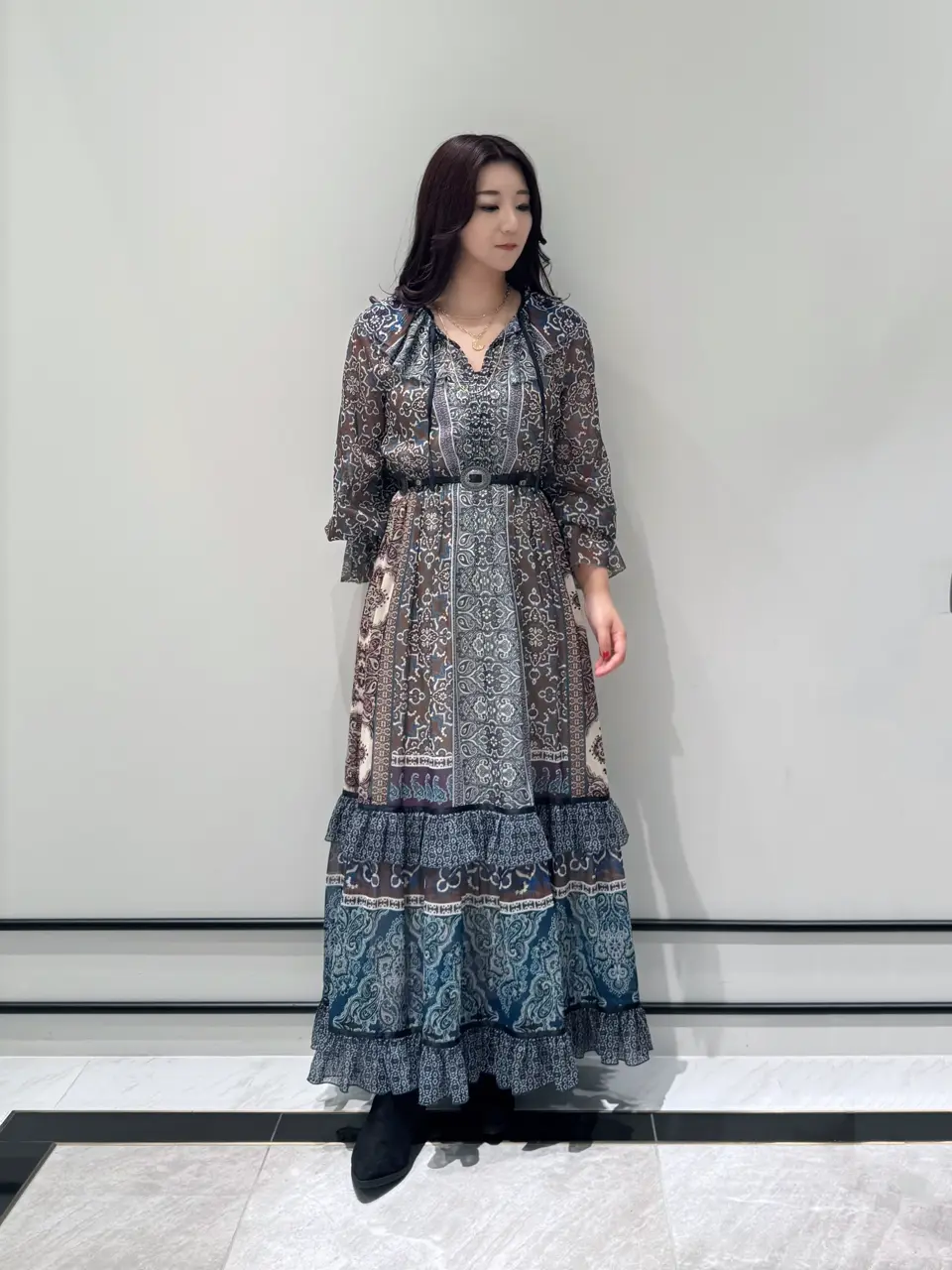 GRACE CONTINENTAL MOMOKO コーディネート画像