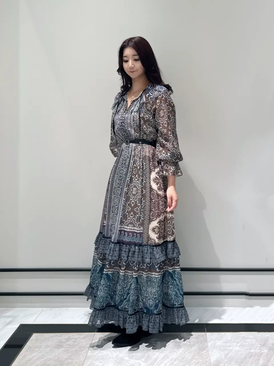 GRACE CONTINENTAL MOMOKO コーディネート画像