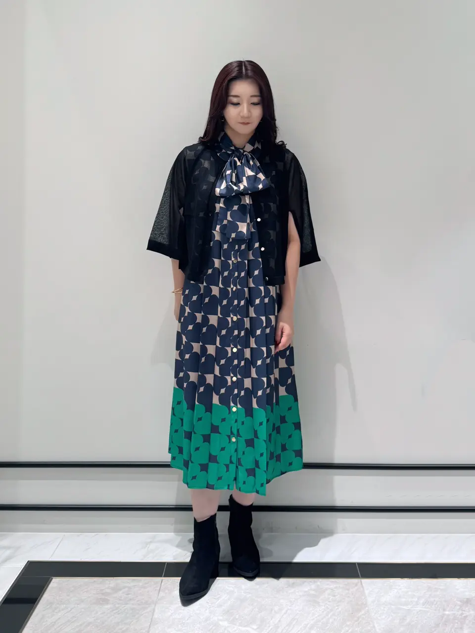 GRACE CONTINENTAL MOMOKO コーディネート画像