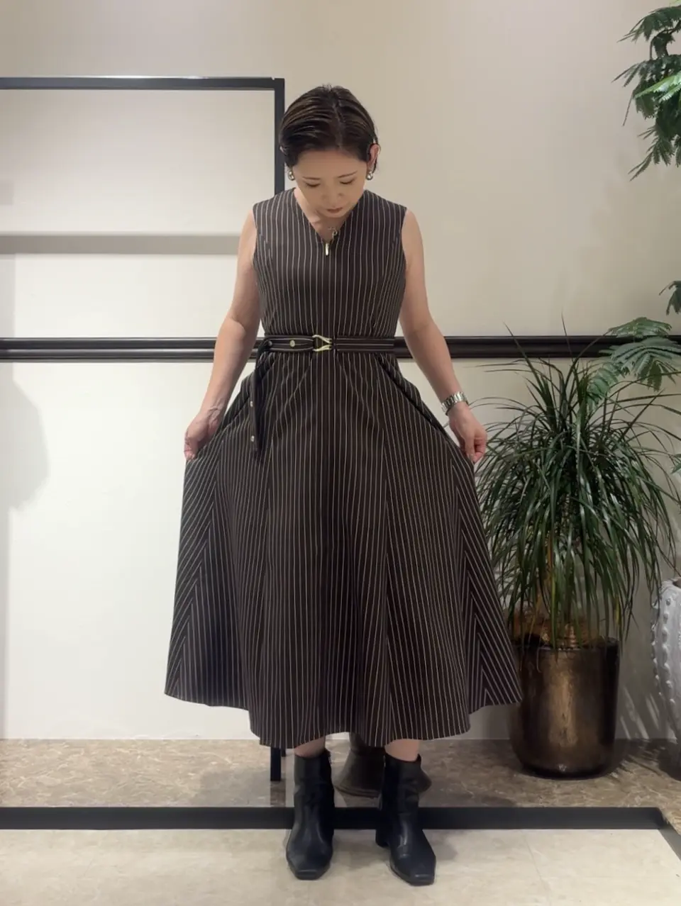 GRACE CONTINENTAL N.YURI コーディネート画像