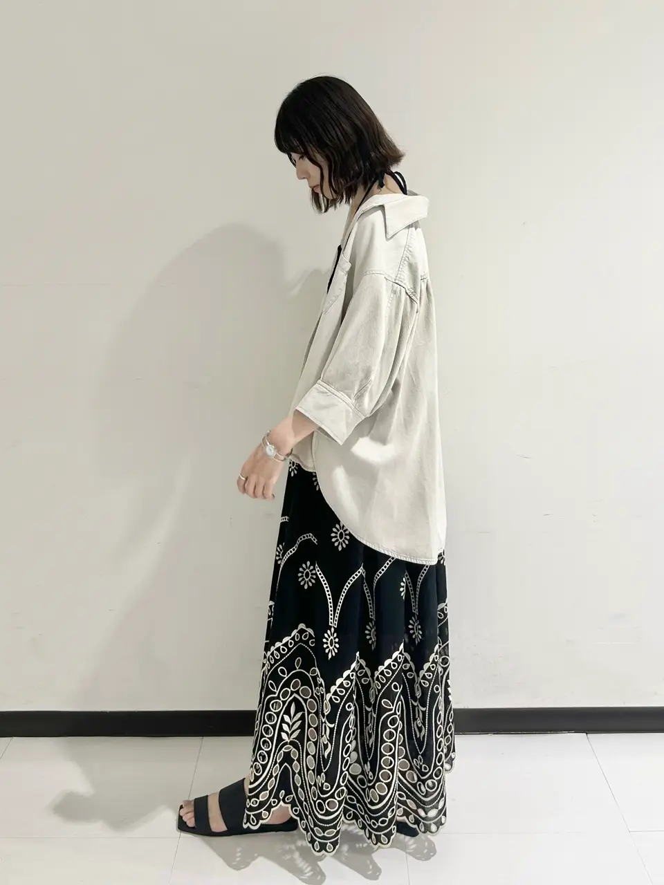 GRACE CONTINENTAL 狩野　珠季 コーディネート画像