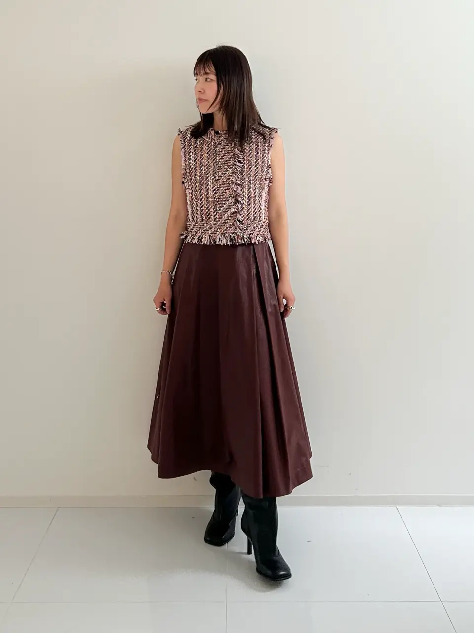  古川温子 コーディネート画像