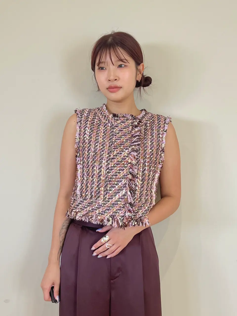 GRACE CONTINENTAL NORIA コーディネート画像