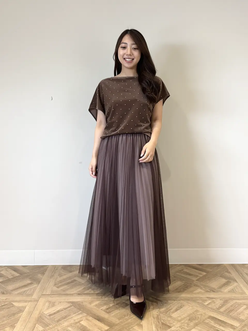 GRACE CONTINENTAL HIGASHIGAWA.R コーディネート画像