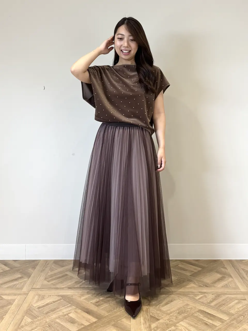 GRACE CONTINENTAL HIGASHIGAWA.R コーディネート画像