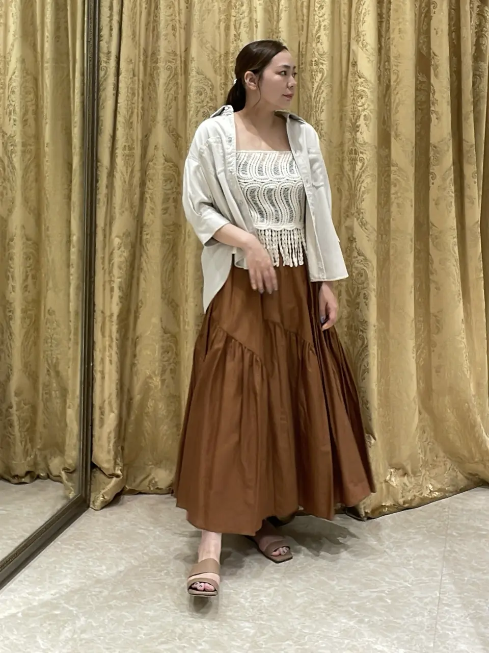 GRACE CONTINENTAL 泉　敦子 コーディネート画像