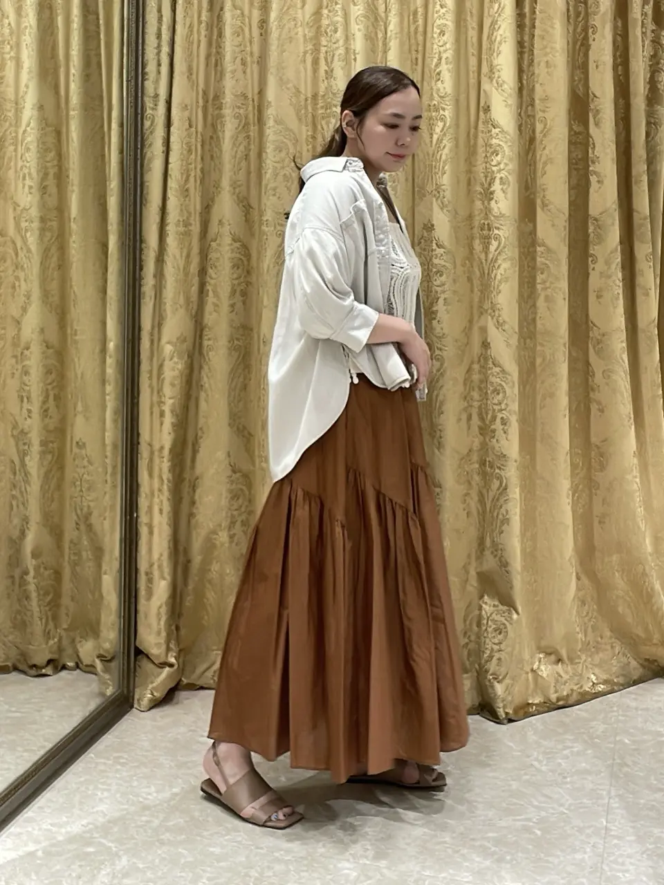 GRACE CONTINENTAL 泉　敦子 コーディネート画像