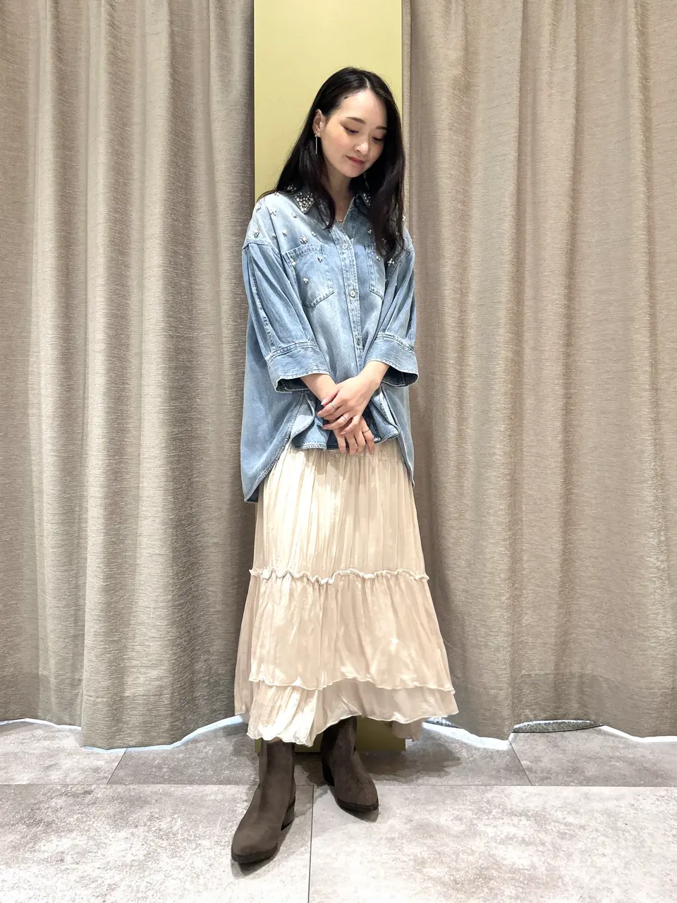 GRACE CONTINENTAL Nakatsu.m コーディネート画像