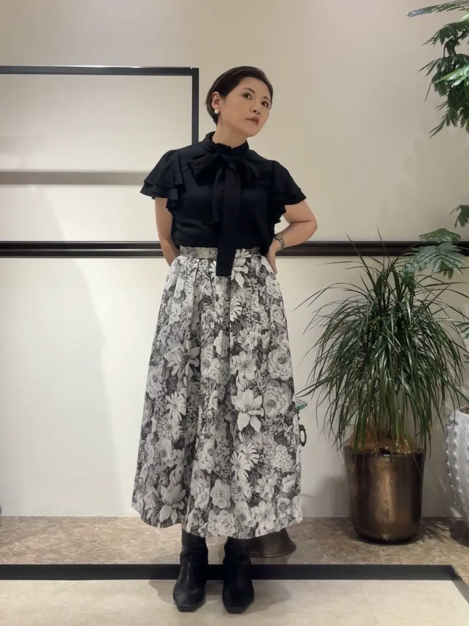 GRACE CONTINENTAL N.YURI コーディネート画像