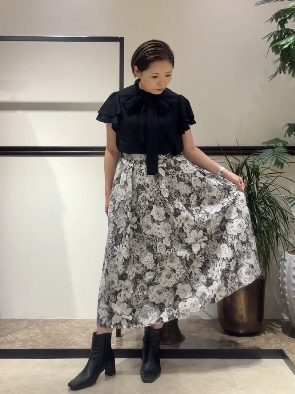 GRACE CONTINENTAL N.YURI コーディネート画像