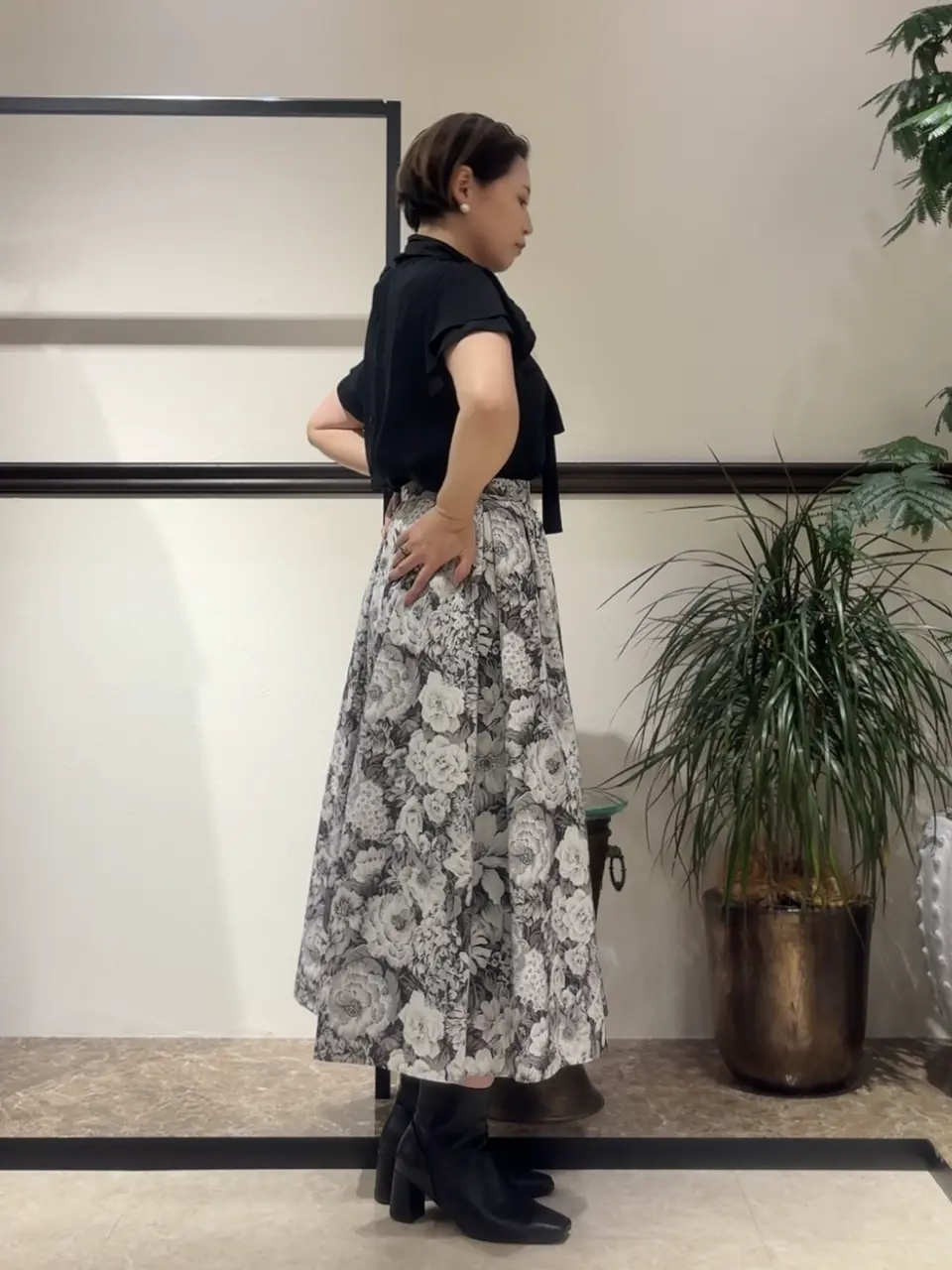 GRACE CONTINENTAL N.YURI コーディネート画像