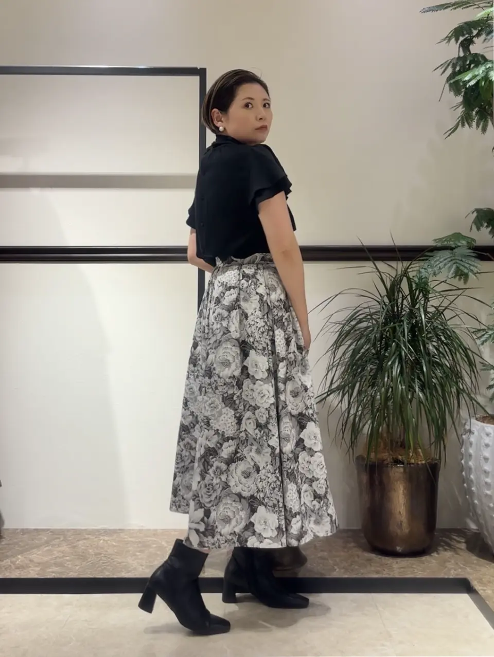 GRACE CONTINENTAL N.YURI コーディネート画像