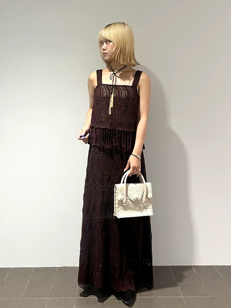 クロシェレースキャミGRACE CONTINENTAL クロシェレースキャミ / GRACE CONTINENTAL | GRACE CONTINENTAL