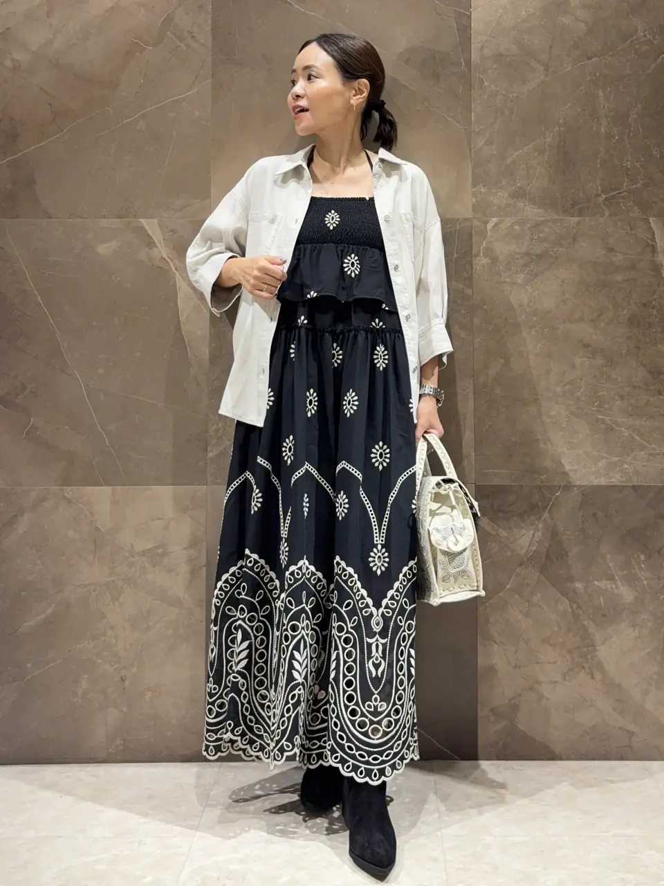 GRACE CONTINENTAL 穐山　香織 コーディネート画像