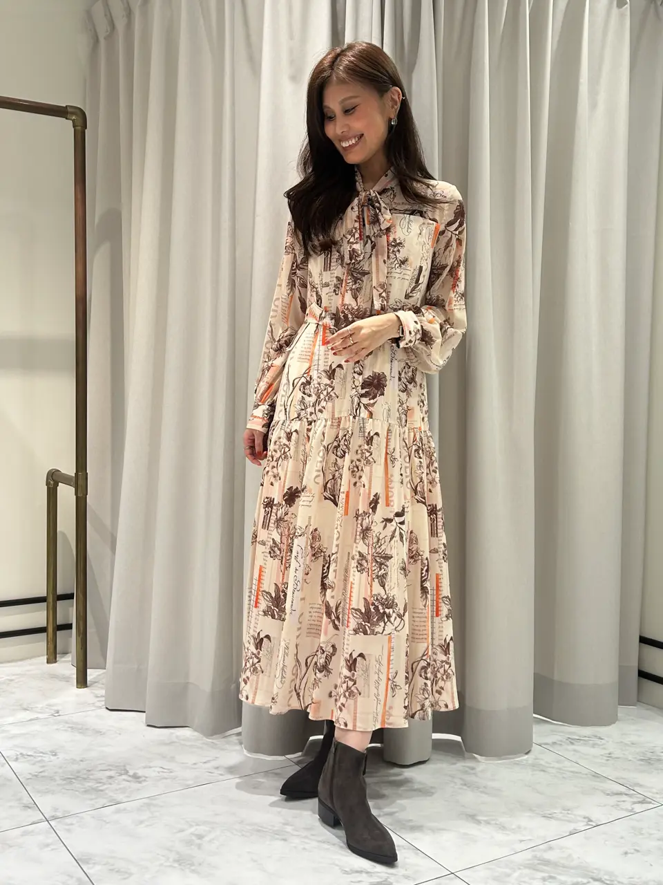 GRACE CONTINENTAL 志田　悠 コーディネート画像