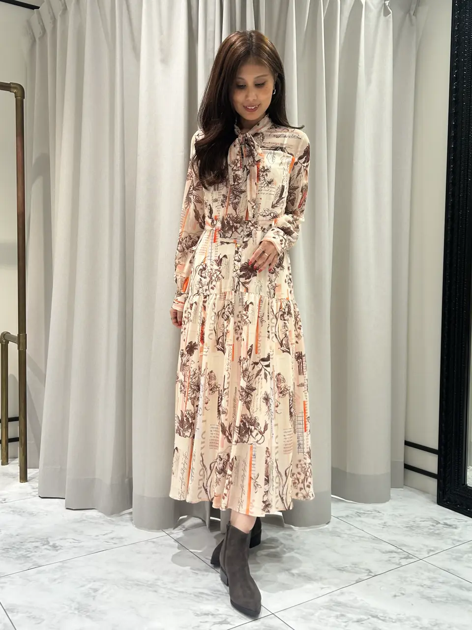 GRACE CONTINENTAL 志田　悠 コーディネート画像