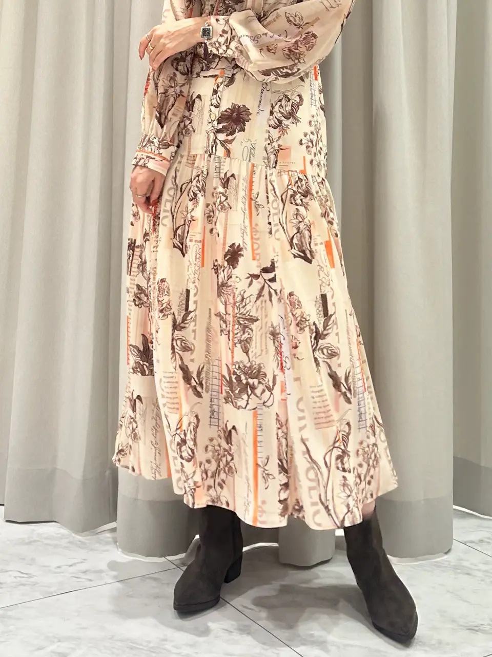 GRACE CONTINENTAL 志田　悠 コーディネート画像