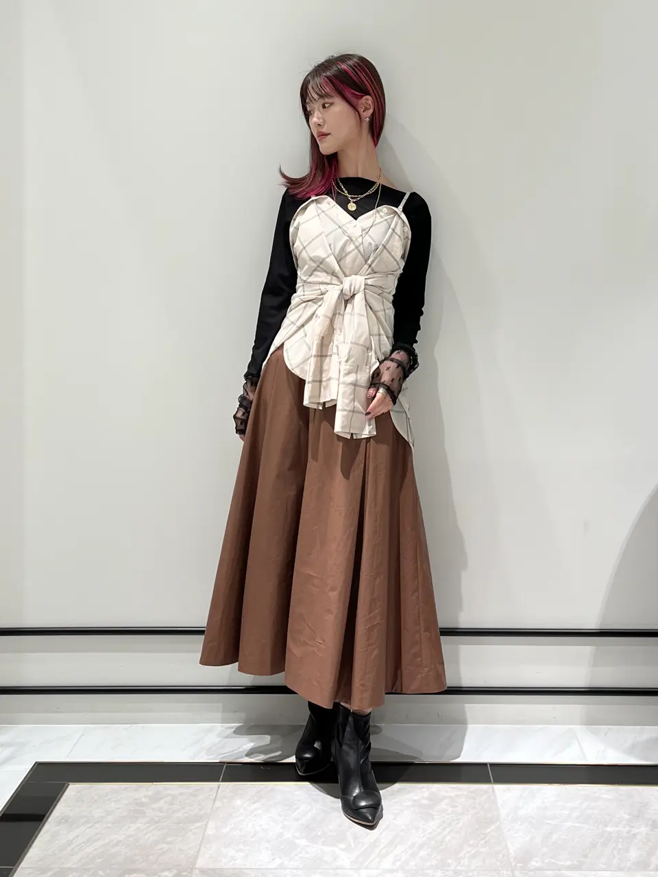 GRACE CONTINENTAL A.Kameyama コーディネート画像