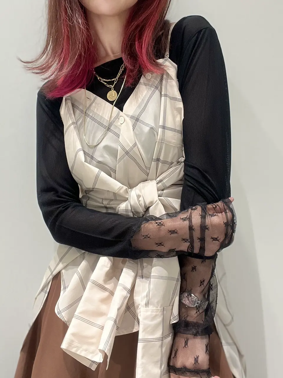 GRACE CONTINENTAL A.Kameyama コーディネート画像