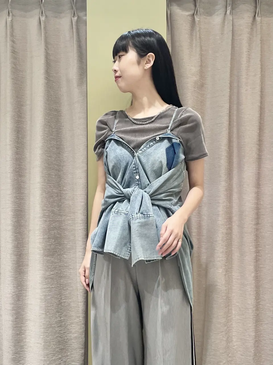 GRACE CONTINENTAL 端場　わかな コーディネート画像