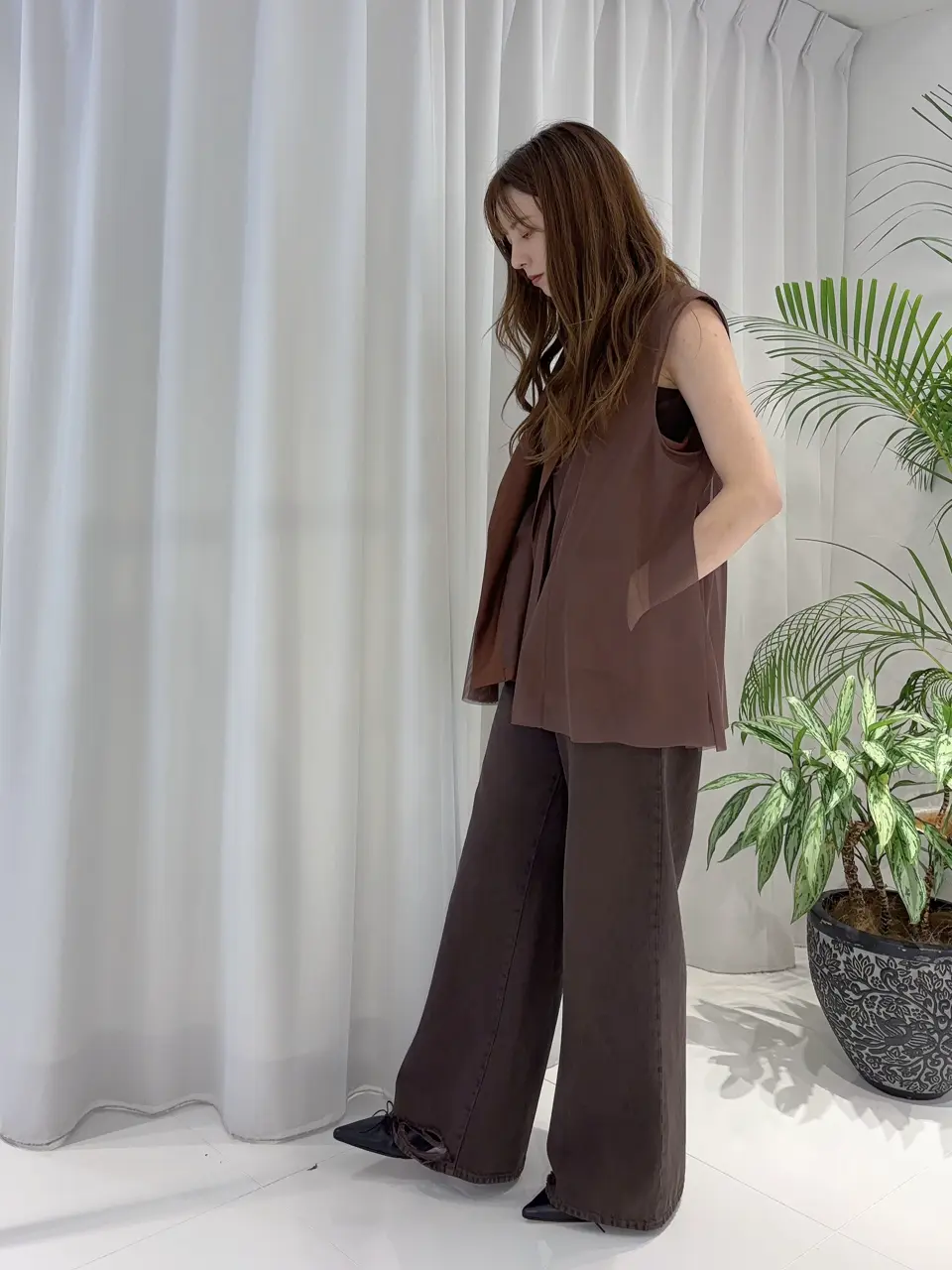 GRACE CONTINENTAL Hikaru Okada コーディネート画像