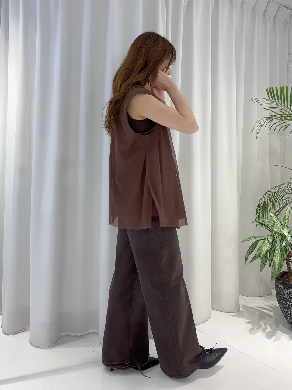 GRACE CONTINENTAL Hikaru Okada コーディネート画像