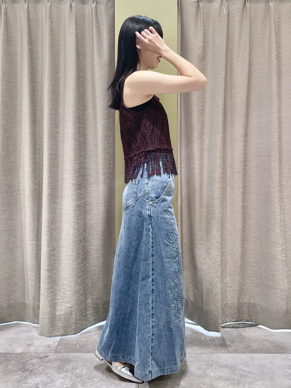 GRACE CONTINENTAL 端場　わかな コーディネート画像