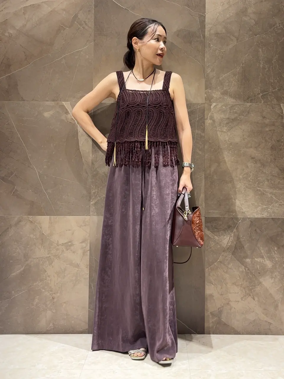 GRACE CONTINENTAL 穐山　香織 コーディネート画像