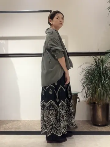 GRACE CONTINENTAL N.YURI コーディネート画像