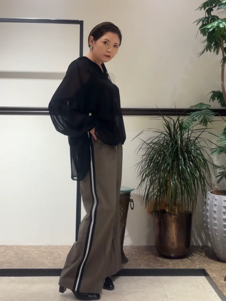 GRACE CONTINENTAL N.YURI コーディネート画像