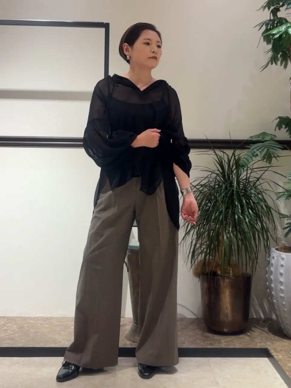 GRACE CONTINENTAL N.YURI コーディネート画像