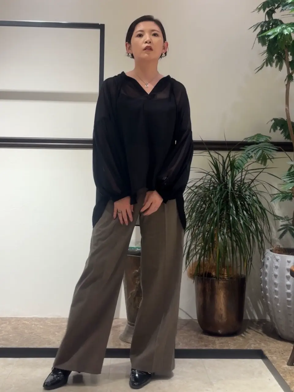 GRACE CONTINENTAL N.YURI コーディネート画像