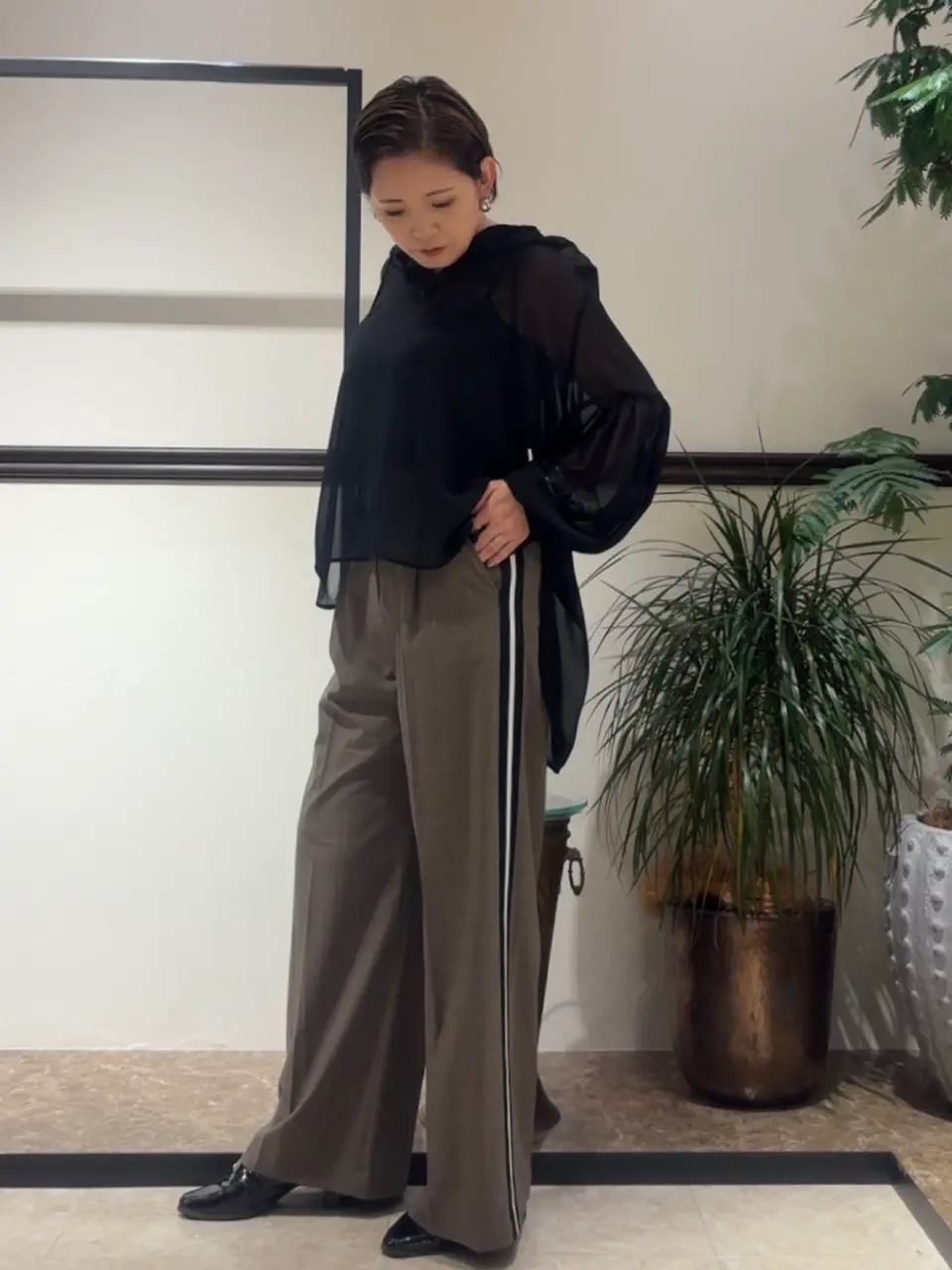 GRACE CONTINENTAL N.YURI コーディネート画像